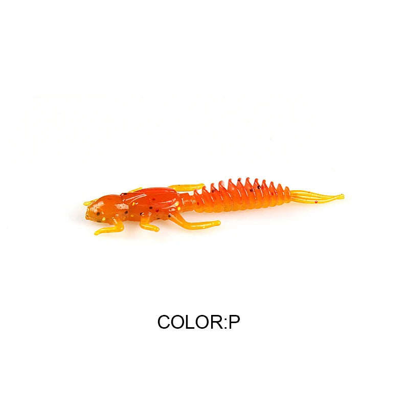 Larvae Soft Plastic Lure (Various Sizes) - Duke's Fishing Supply