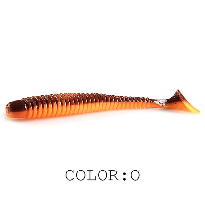Ribbed Paddletail Swimbait - Duke's Fishing Supply
