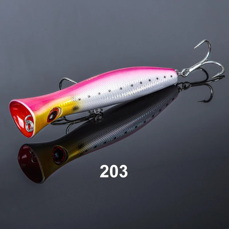 Noeby Big Game Popper Fishing Lure 200mm 116g GT Tuna Topwater Popper Saltwater Artificial Hard Lures Saltwater Fishing Lure - Duke's Fishing Supply