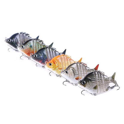 Sinking Panfish Jointed Swimbait - Duke's Fishing Supply