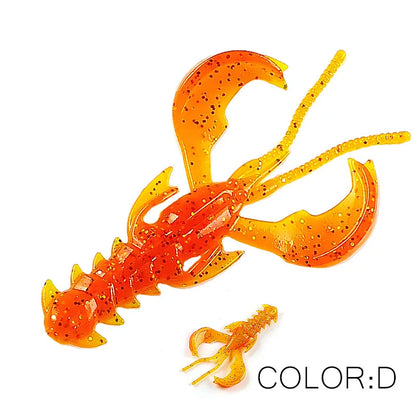 Crawfish Soft Plastic Lure (Various Sizes) - Duke's Fishing Supply