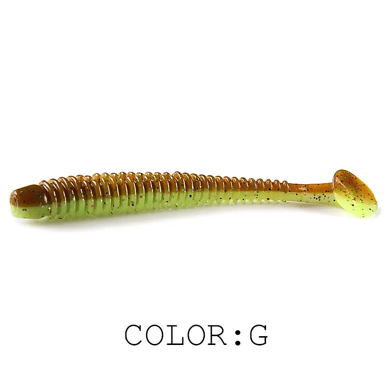 Ribbed Paddletail Swimbait - Duke's Fishing Supply