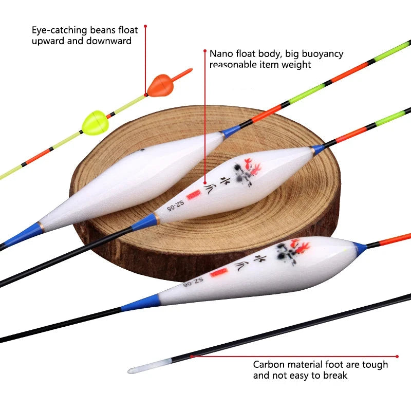 Pole Float Setup (3/pk) - Duke's Fishing Supply