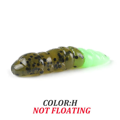 Pupa Larvae Soft Plastic Lure (18/pk) - Duke's Fishing Supply
