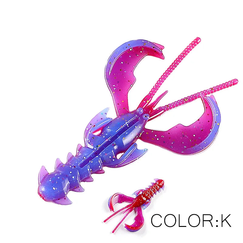 Crawfish Soft Plastic Lure (Various Sizes) - Duke's Fishing Supply