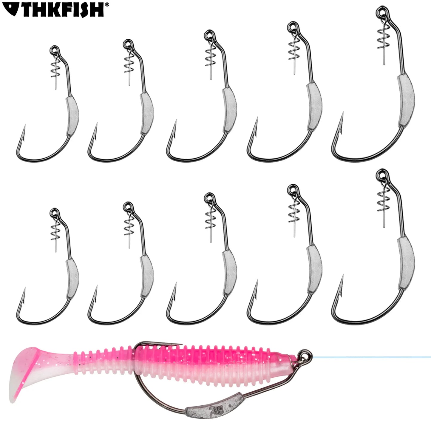 Weighted Weedless Jigs (10/pk) - Duke's Fishing Supply