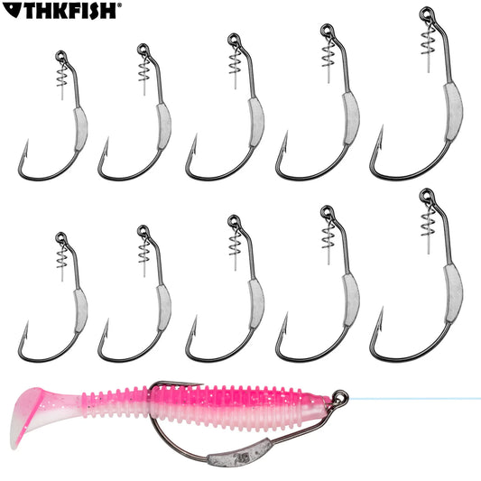 Weighted Weedless Jigs (10/pk) - Duke's Fishing Supply