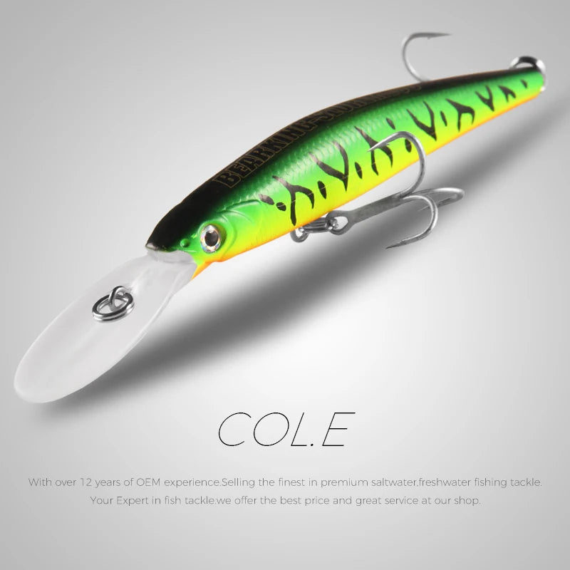 Premium Minnow Crankbait (6-10' Depth) - Duke's Fishing Supply