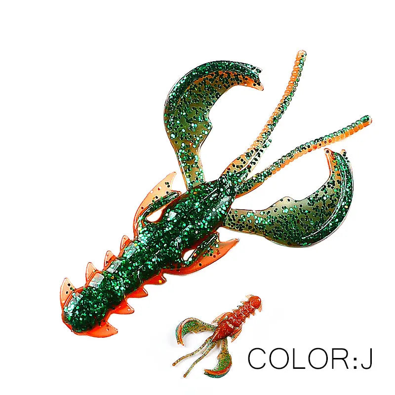 Crawfish Soft Plastic Lure (Various Sizes) - Duke's Fishing Supply