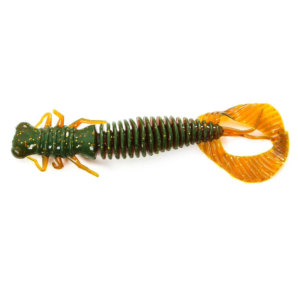 Larvae Soft Plastic Lure (Various Sizes) - Duke's Fishing Supply