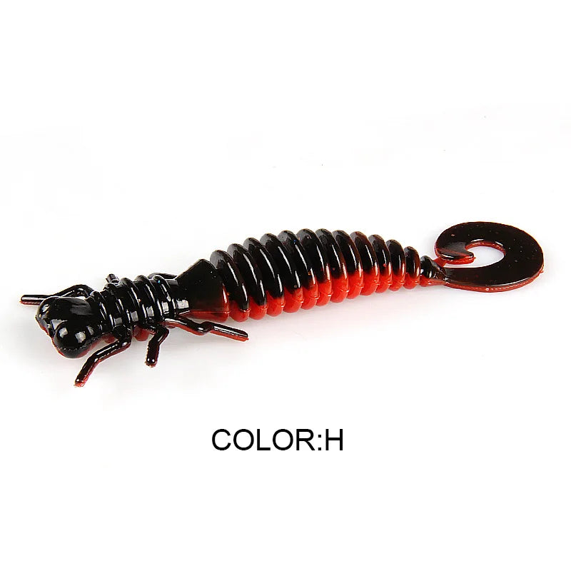 Larvae Curly Tail (Various Sizes) - Duke's Fishing Supply