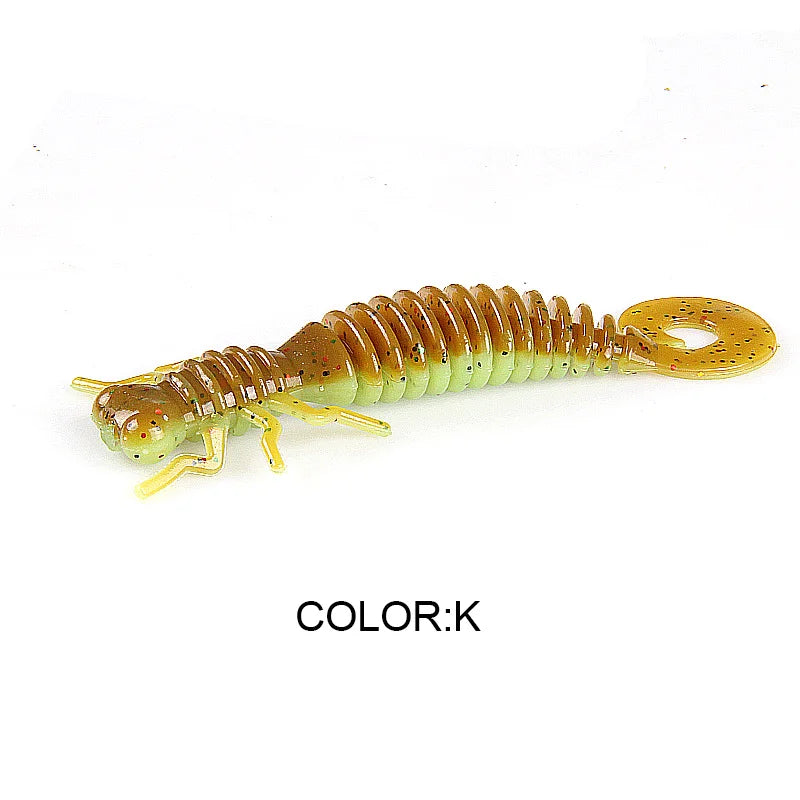 Larvae Curly Tail (Various Sizes) - Duke's Fishing Supply