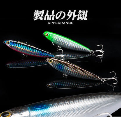 Hunthouse Pencil Fishing Lure Walk The Dog Top Water Artificial Bait Fishing Tackle For Pike Bass Bestselling Color Combos LW536 - Duke's Fishing Supply