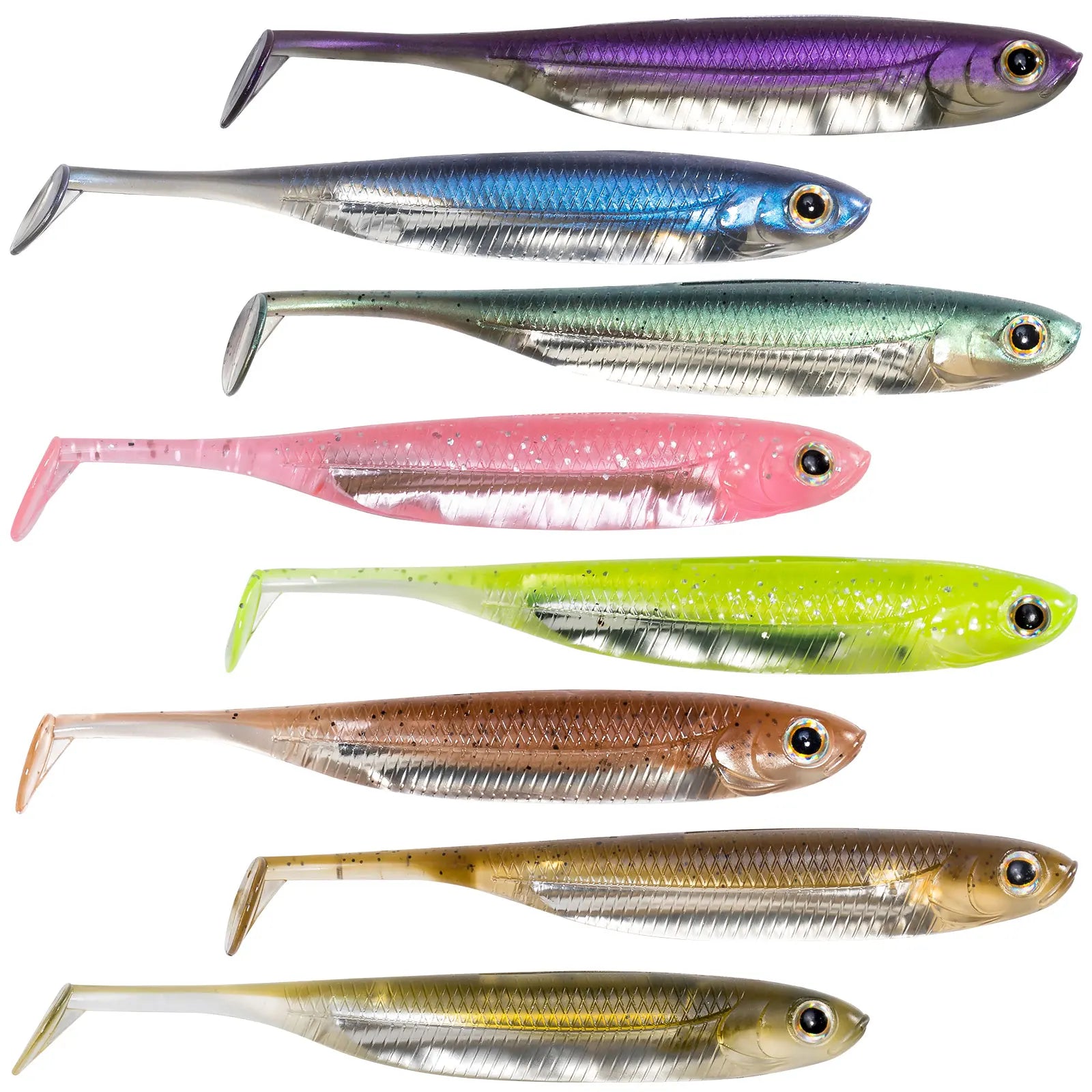 Paddle Tail Shad Swimbait (Various Sizes) - Duke's Fishing Supply