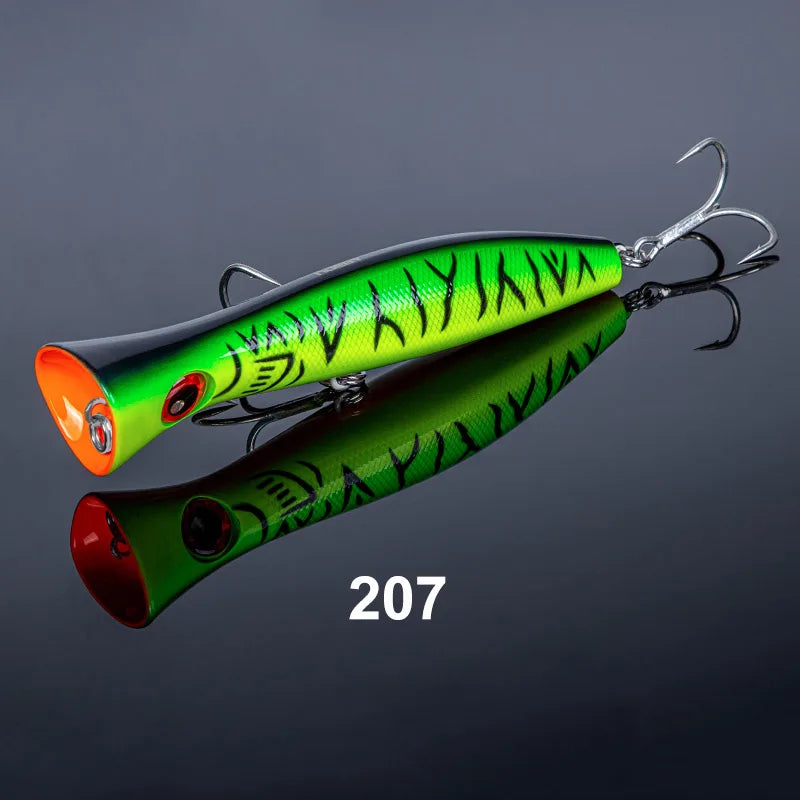 Noeby Big Game Popper Fishing Lure 200mm 116g GT Tuna Topwater Popper Saltwater Artificial Hard Lures Saltwater Fishing Lure - Duke's Fishing Supply