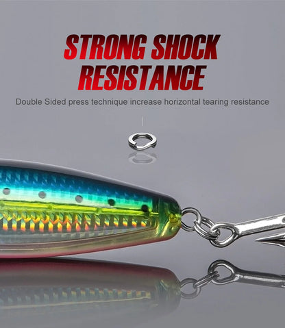 Noeby Blooper Popper Fishing Lures 120mm 43g 160mm 78g 200mm 150g Saltwater Topwater Artificial Hard Bait for GT Fishing Lure - Duke's Fishing Supply