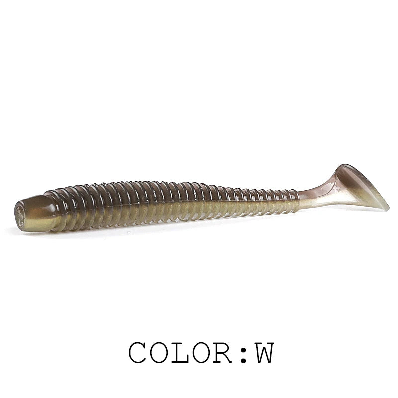 Ribbed Paddletail Swimbait - Duke's Fishing Supply