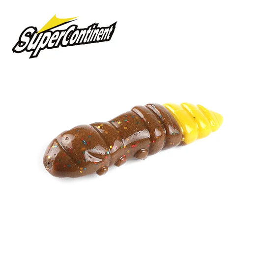 Pupa Larvae Soft Plastic Lure (18/pk) - Duke's Fishing Supply