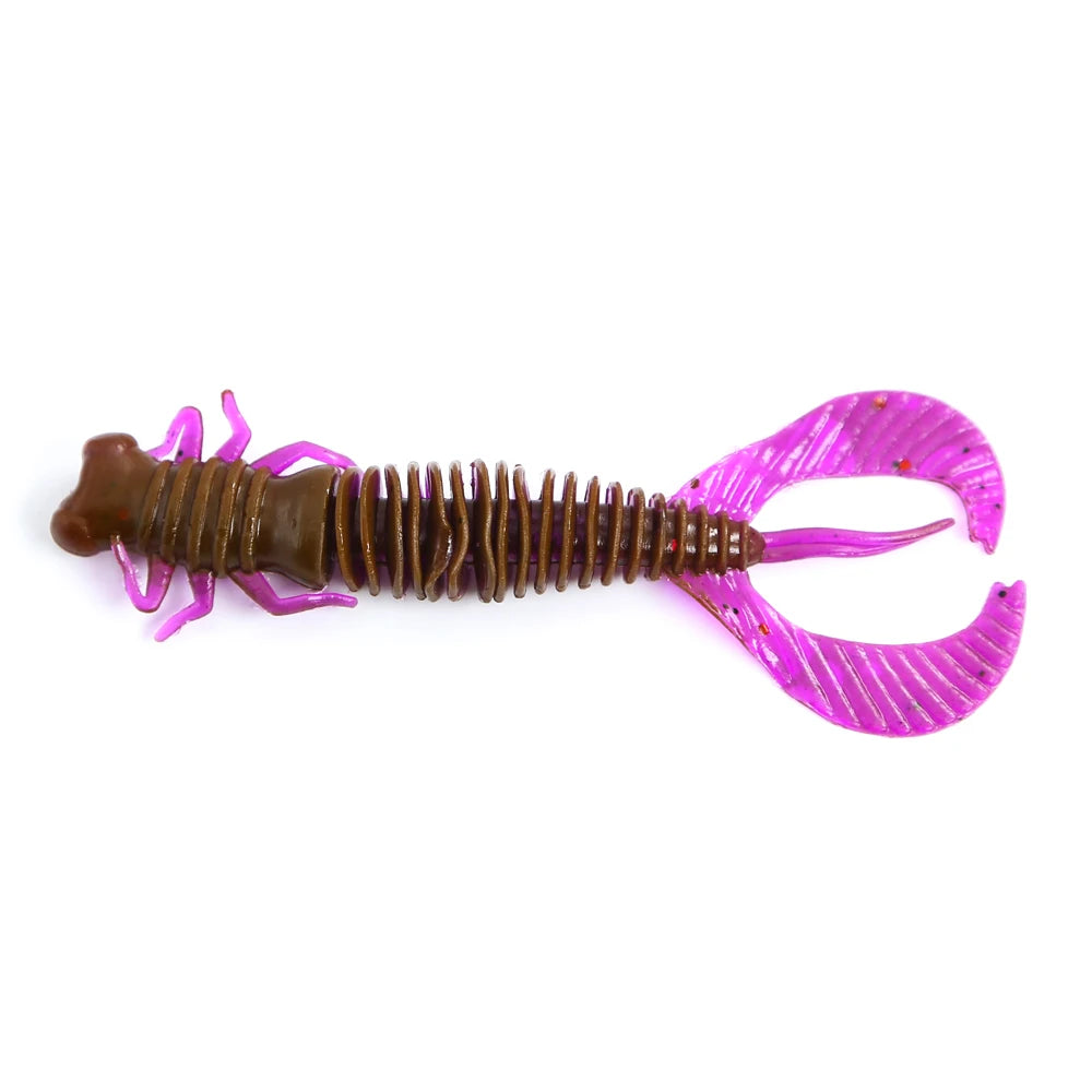 Larvae Soft Plastic Lure (Various Sizes) - Duke's Fishing Supply