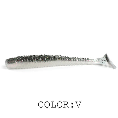 Ribbed Paddletail Swimbait - Duke's Fishing Supply