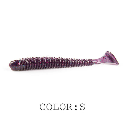 Ribbed Paddletail Swimbait - Duke's Fishing Supply