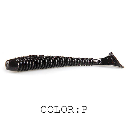 Ribbed Paddletail Swimbait - Duke's Fishing Supply