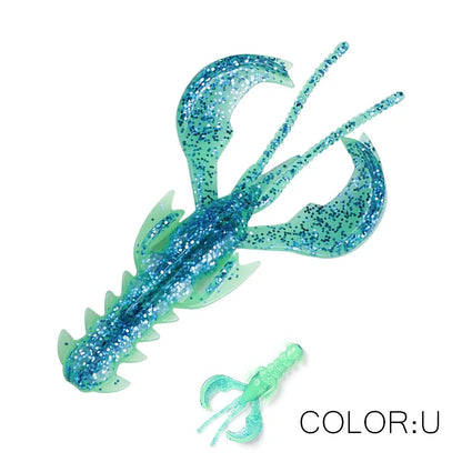 Crawfish Soft Plastic Lure (Various Sizes) - Duke's Fishing Supply