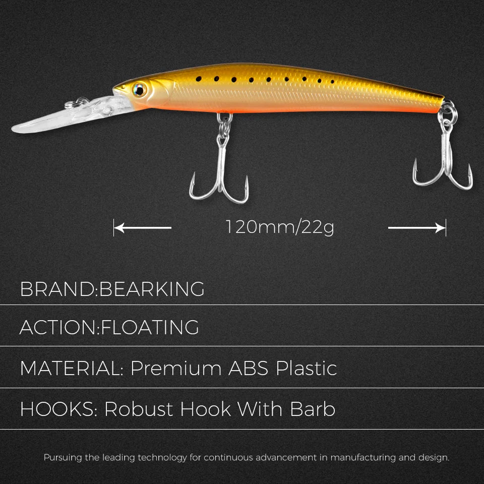 Mz Doragon 4" Sil Minnow Crankbait - Fishing Lure For Bass And Game Fish