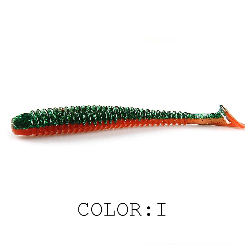 Ribbed Paddletail Swimbait - Duke's Fishing Supply