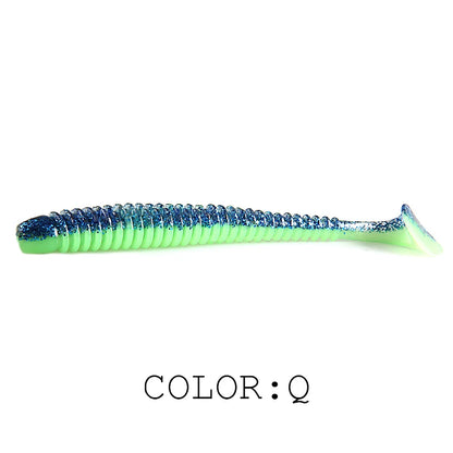 Ribbed Paddletail Swimbait - Duke's Fishing Supply