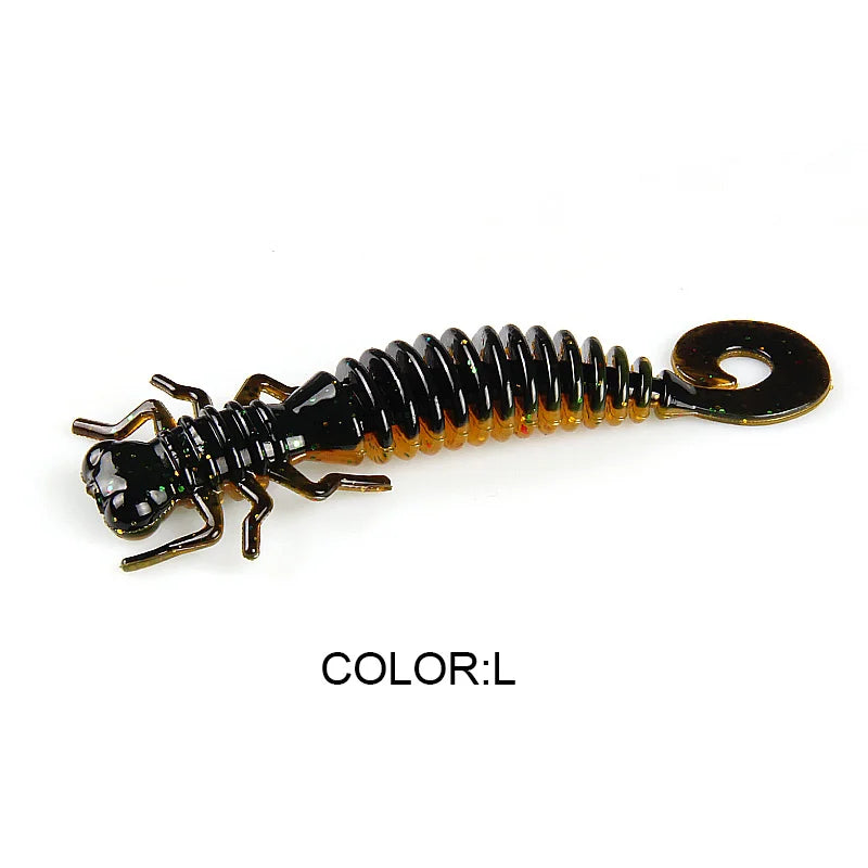 Larvae Curly Tail (Various Sizes) - Duke's Fishing Supply