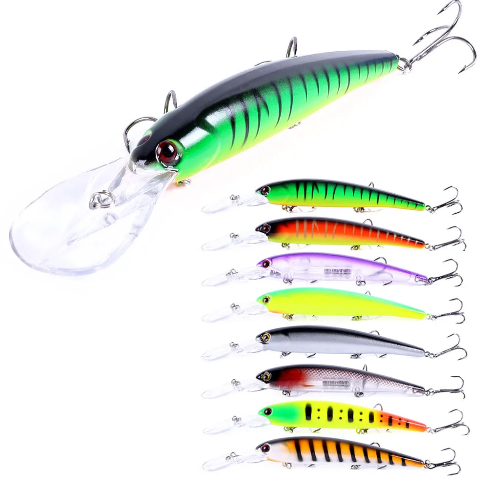 Minnow Crankbait (8-15' Depth) - Duke's Fishing Supply