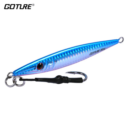 Vertical Jig (with Single Assist Hook) - Duke's Fishing Supply