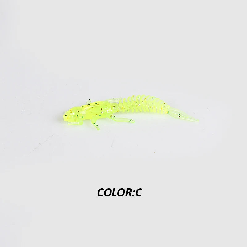 Larvae Soft Plastic Lure (Various Sizes) - Duke's Fishing Supply