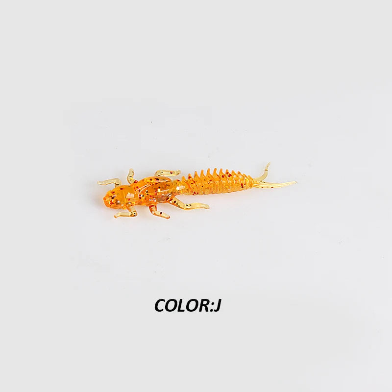 Larvae Soft Plastic Lure (Various Sizes) - Duke's Fishing Supply