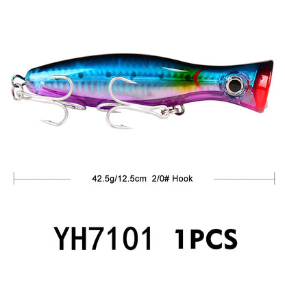 Saltwater Popper (5.1"/1.5oz) - Duke's Fishing Supply