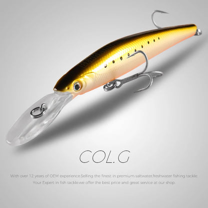 Premium Minnow Crankbait (6-10' Depth) - Duke's Fishing Supply
