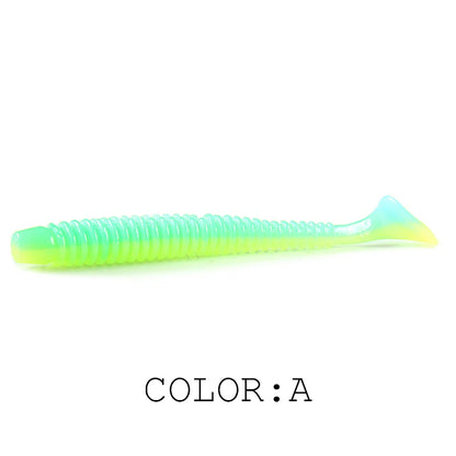 Ribbed Paddletail Swimbait - Duke's Fishing Supply