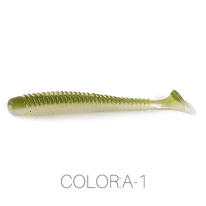Ribbed Paddletail Swimbait - Duke's Fishing Supply