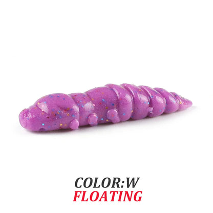 Pupa Larvae Soft Plastic Lure (18/pk) - Duke's Fishing Supply