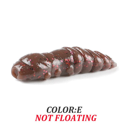 Pupa Larvae Soft Plastic Lure (18/pk) - Duke's Fishing Supply