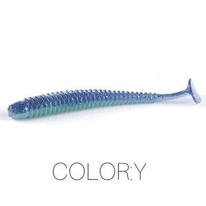 Ribbed Paddletail Swimbait - Duke's Fishing Supply