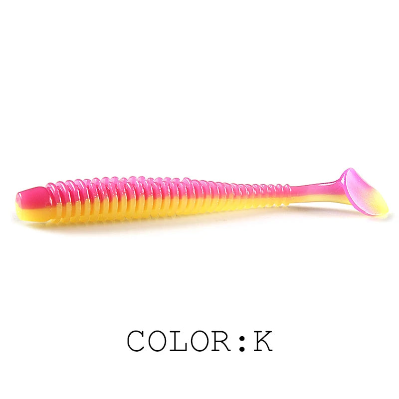 Ribbed Paddletail Swimbait - Duke's Fishing Supply