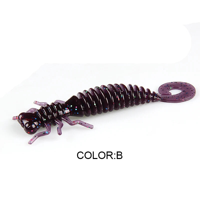 Larvae Curly Tail (Various Sizes) - Duke's Fishing Supply