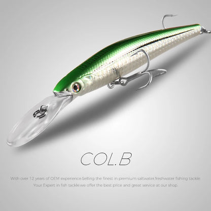 Premium Minnow Crankbait (6-10' Depth) - Duke's Fishing Supply