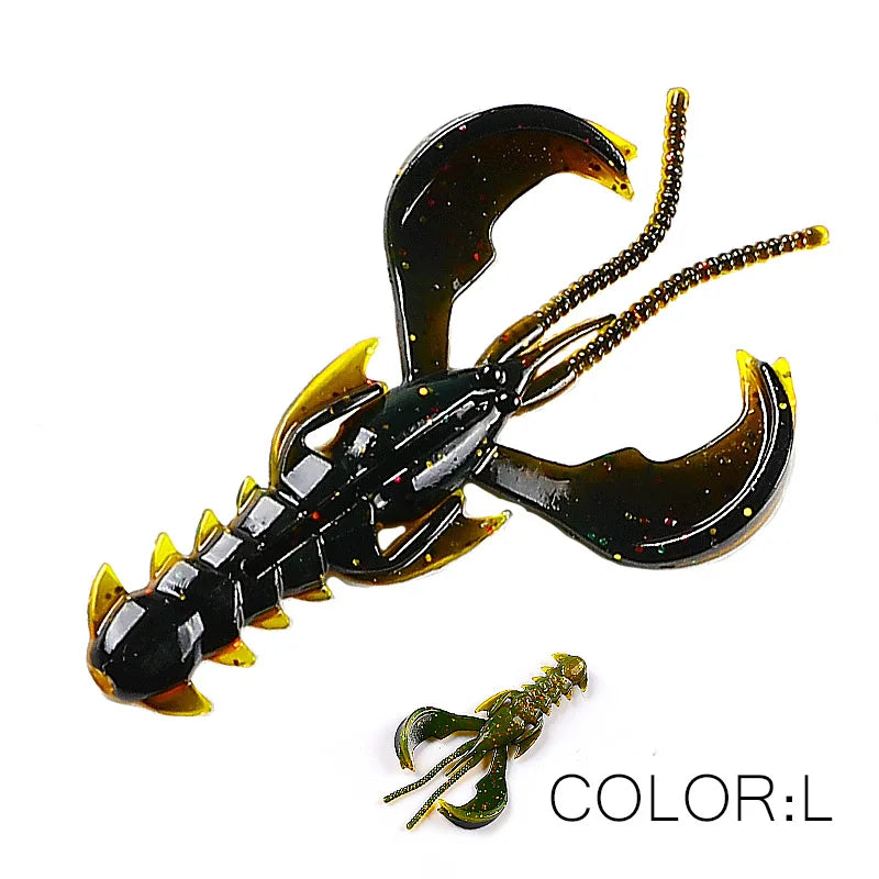 Crawfish Soft Plastic Lure (Various Sizes) - Duke's Fishing Supply