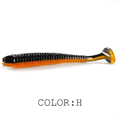 Ribbed Paddletail Swimbait - Duke's Fishing Supply