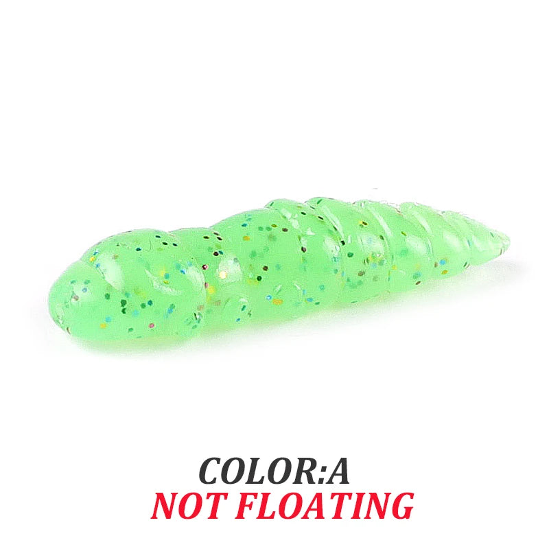 Pupa Larvae Soft Plastic Lure (18/pk) - Duke's Fishing Supply