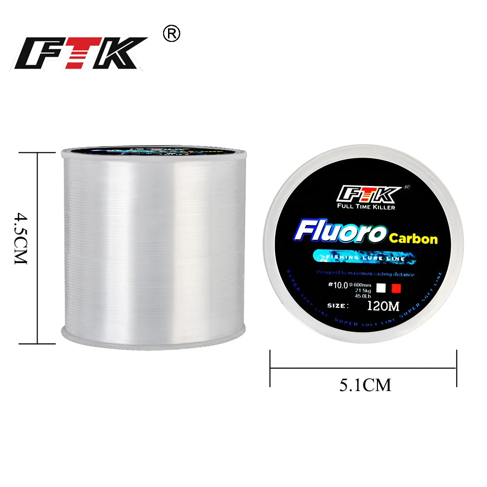 Fluorocarbon Coated Fishing Line (120M) - Duke's Fishing Supply