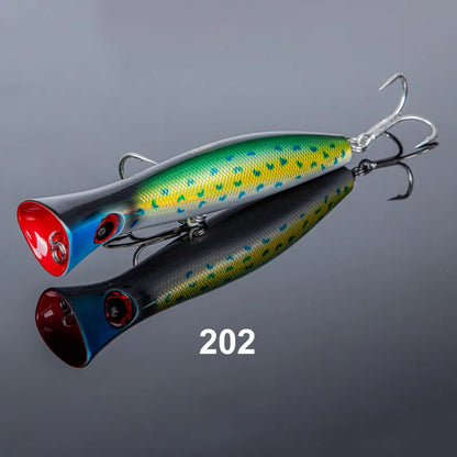 Noeby Big Game Popper Fishing Lure 200mm 116g GT Tuna Topwater Popper Saltwater Artificial Hard Lures Saltwater Fishing Lure - Duke's Fishing Supply